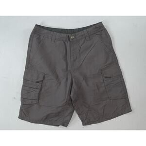 REI Women's Sahara Lightweight Nylon Cargo Hiking Shorts. Gray, Size 2. EUC!